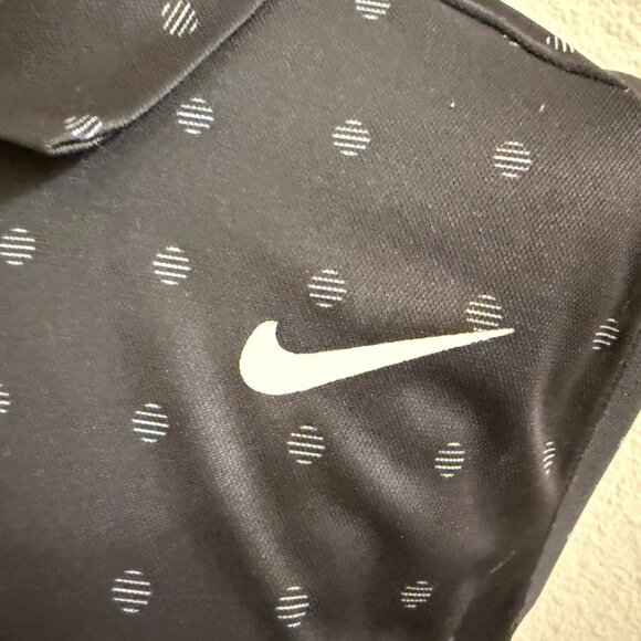 Nike Golf Women's DRI-FIT Print Sleeveless Polo 930381-010 Sz XL - Picture 2 of 6